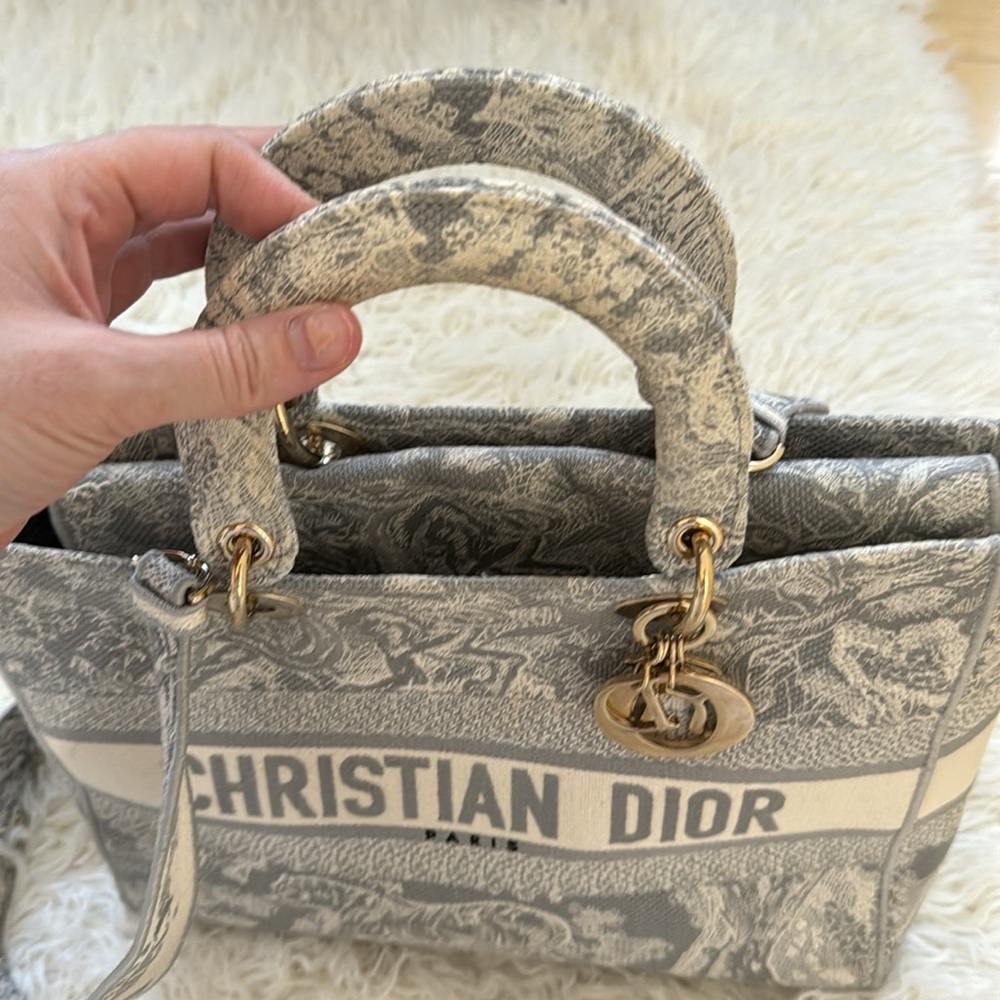 Dior Medium Toile de Jouy Lady D-Lite - Picture 3 of 7